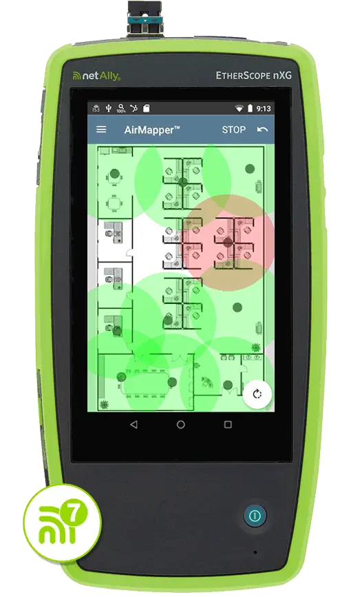 netAlly AirMapper™ Site Survey