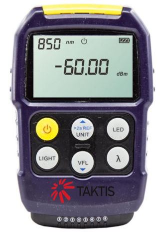 4 v 1 OPM, VFL, tester RJ45 káblov, baterka TAKTIS TKS-PMVE-LR10